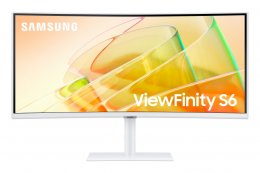 Samsung ViewFinity S6/ S65TC/ 34"/ VA/ 3440x1440/ 100Hz/ 5ms/ White/ 2R  (LS34C650TAUXEN)