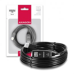 AXAGON ADR-205, USB 2.0 A-M -> A-F aktivní prodlužovací /  repeater kabel, 5m  (ADR-205)