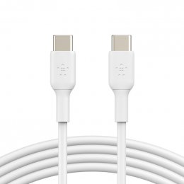 BELKIN kabel USB-C - USB-C, 2m, bílý  (CAB003bt2MWH)