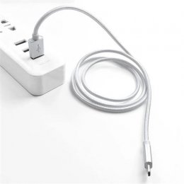 Crono kabel USB 2.0 - USB-C 1m, bílý, premium  (F167cWH)