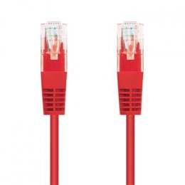 Kabel C-TECH patchcord Cat5e, UTP, červený, 3m  (CB-PP5-3R)