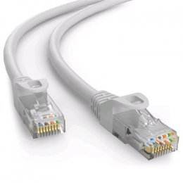 Kabel C-TECH patchcord Cat6e, UTP, šedý, 10m  (CB-PP6-10)