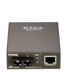 D-Link DMC-F02SC/ E - 10/ 100BaseTX to 100BaseFX SC Multi-mode Media Converter (2 km)  (DMC-F02SC/E)