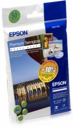 EPSON Premium Semigloss Photo Paper,100x150 mm,50x  (C13S041765)