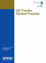EPSON Víceúčelový transferový papír DS, listy A3  (C13S400077)