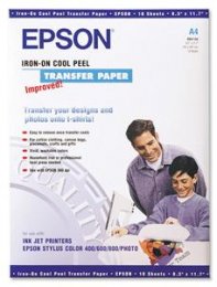 EPSON A4, Iron on Transfer Film (10ks)  (C13S041154)