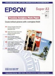 EPSON A3+, Premium Semigloss Photo Paper (20listů)  (C13S041328)