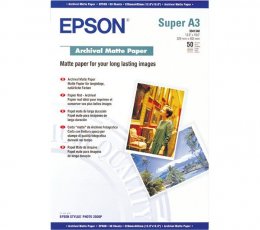 EPSON A3+, Archival Matte Paper (50listů)  (C13S041340)