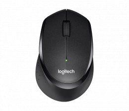 Logitech B330/ Cestovní/ Optická/ Pro praváky/ 1 000DPI/ Bezdrátová USB/ Černá  (910-004913)
