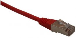Patch cord FTP cat5e 0,25M červený  (1592)