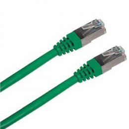 Patch cord FTP cat5e 1M zelený  (1614)