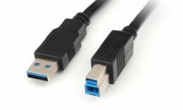 PremiumCord Kabel USB 3.0, A-B, 9pin, 1m  (ku3ab1bk)