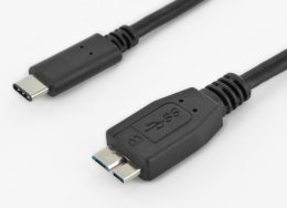 PremiumCord USB-C/ M - USB 3.0 Micro-B/ M, 1m  (ku31cmb1bk)