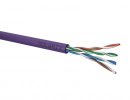Instalační kabel Solarix CAT5E UTP LSOH Dca-s1,d2,a1 100m/ box SXKD-5E-UTP-LSOH  (27724131)