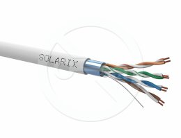 Kabel licna Solarix CAT5E FTP PVC šedý 305m/ box SXKL-5E-FTP-PVC  (27800401)