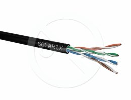 Instalační kabel Solarix CAT5E UTP PE Fca venkovní Gelový 305m/ box SXKD-5E-UTP-PEG  (27655196)