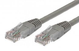 TB Touch Patch kabel, UTP, RJ45, cat6, 1m, šedý  (AKTBXKS6UTP100G)