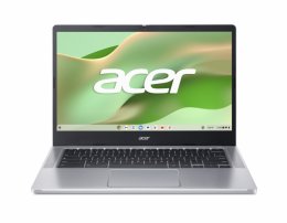 Acer Chromebook 314/ CB314-4HT-C1MD/ N100/ 14"/ FHD/ T/ 8GB/ 128GB eMMC/ UHD/ Chrome/ Silver/ 2R  (NX.KNCEC.001)