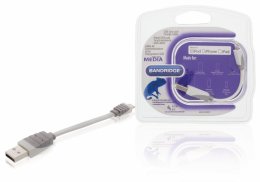 Synchronizační a Nabíjecí Kabel Apple Lightning - USB A Zástrčka 0.10 m Bílá BBM39300W01  (BBM39300W01)