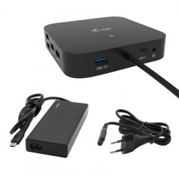 i-tec USB-C HDMI DP Docking Station with Power Delivery 100 W + i-tec Universal Charger 77W  (C31HDMIDPDOCKPD65)