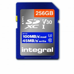 Vysokorychlostní SDHC/XC V30 UHS-I U3 256GB SD paměťová karta INSDX256G1V30  (INSDX256G1V30)