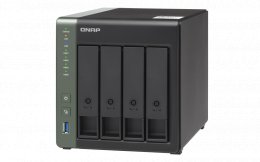 QNAP TS-431X3-4G (1,7GHz /  4GB RAM /  4x SATA /  1x GbE /  2x 2,5GbE /  1x 10GbE SFP+ /  3x USB 3.2)  (TS-431X3-4G)