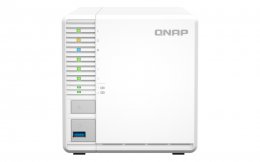 QNAP TS-364-8G (4core 2,9GHz, 8GB RAM, 3x SATA, 2x M.2 NVMe sloty, 3x USB, 1x 2,5GbE, 1x HDMI 1.4b)  (TS-364-8G)