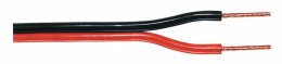 Kabel Reproduktoru na Cívce 2x 0.75 mm² 100 m Černá/Červená TASR-C102-0.75  (TASR-C102-0.75)