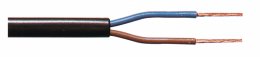 Napájecí Kabel na Cívce 2x 0.75 mm² 100 m Černá TASR-C261-BLK  (TASR-C261-BLK)