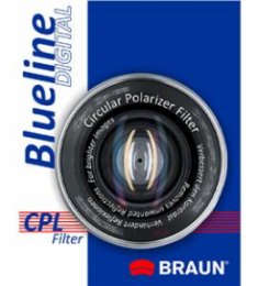 Braun C-PL BlueLine polarizační filtr 55 mm  (14176)