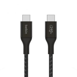 Belkin Boost charge USB-C kabel 240W, 2m, černý  (CAB015bt2MBK)