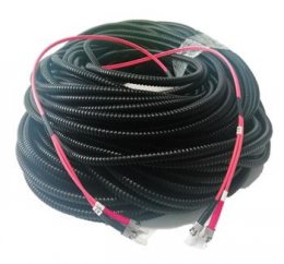 Předkonektorovaný optický kabel, 2+2LC 9/ 125um SM,160m 