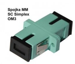 Optická spojka SC/ PC multi mode 50/ 125 simplex OM3  (3017)