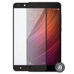 Screenshield™ XIAOMI Redmi Note 4 Tempered Glass protection (full COVER black)  (XIA-TG25DBREDNO4-D)
