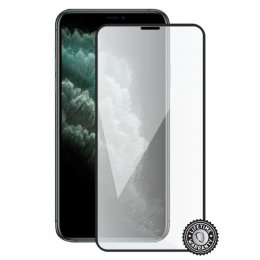 Screenshield APPLE iPhone 11 Pro Max Tempered Glass protection (full COVER black)  (APP-TG3DBIPH11PRMAX-)