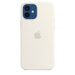 iPhone 12/ 12 Pro Silicone Case w MagSafe White/ SK  (MHL53ZM/A)
