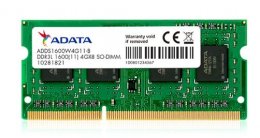 Adata/ SO-DIMM DDR3L/ 4GB/ 1600MHz/ CL11/ 1x4GB  (ADDS1600W4G11-S)