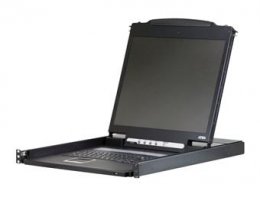 Aten console, 19" LCD, rack 19", kláv., touchpad  (CL-1000N)