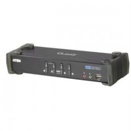 Aten 4 port DVI KVMP USB, 2port USB HUB, audio  (CS-1764A)