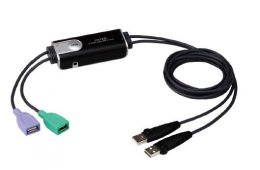ATEN 2-port USB přepínač KM (klávesnice a myši)  (CS62KM)