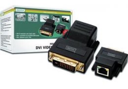 Digitus DVI extender po Cat5 kabelu až na 70m  (DS-54101)