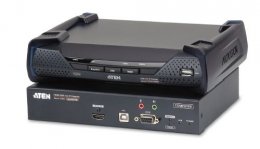 ATEN 4K HDMI KVM, OverNet, rack, USB,audio, RS-232  (KE-8950)