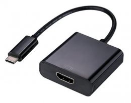 Adaptér C-TECH Type-C na HDMI, M/ F, 15cm  (CB-AD-CM-HDMIF)