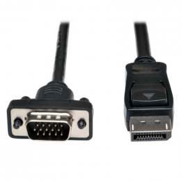 Tripplite Video kabel DisplayPort 1.2 s aretací /  VGA (Samec/ Samec), 1.8m  (P581-006-VGA-V2)