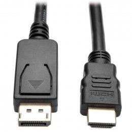 Tripplite Video kabel DisplayPort 1.2 s aretací /  HDMI 4K (Samec/ Samec), 1.8m  (P582-006-V2)