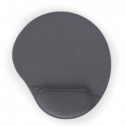 GEMBIRD Gel mouse pad with wrist support, grey  (MP-GEL-GR)
