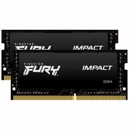 Kingston FURY Impact/ SO-DIMM DDR4/ 16GB/ 2666MHz/ CL15/ 2x8GB/ Black  (KF426S15IBK2/16)