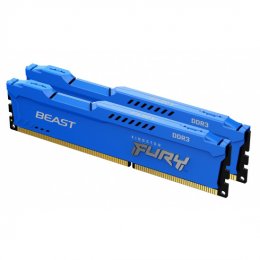 Kingston FURY Beast/ DDR3/ 8GB/ 1600MHz/ CL10/ 2x4GB/ Blue  (KF316C10BK2/8)