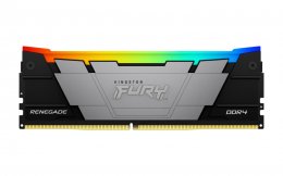 Kingston FURY Renegade/ DDR4/ 16GB/ 3600MHz/ CL16/ 2x8GB/ RGB/ Black  (KF436C16RB2AK2/16)