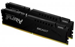 Kingston FURY Beast/ DDR5/ 16GB/ 4800MHz/ CL38/ 2x8GB/ Black  (KF548C38BBK2-16)